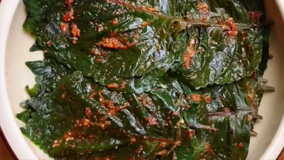 ​苏子叶咸菜的做法