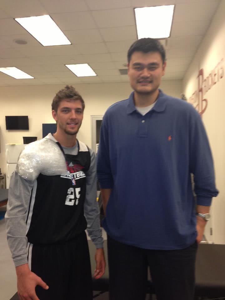 姚明个人资料写真作品