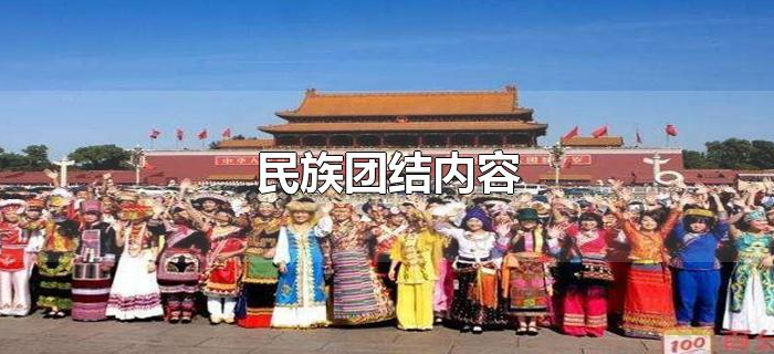 民族团结内容 民族团结内容