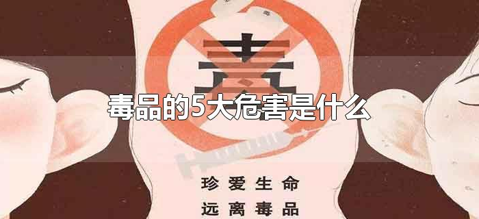 毒品的5大危害是什么