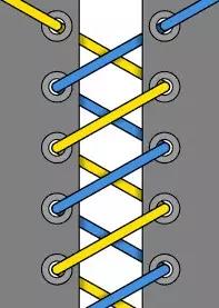 既简单又好看的鞋带系法（几十种鞋带花式系法）(49)