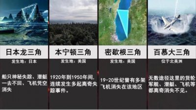 ​飞机上拍到金字塔ufo（神秘的龙三角UFO从天而降）