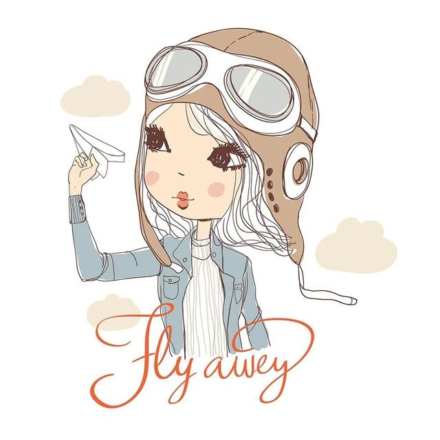 简单好看的简笔画可爱卡通（60张超Q超萌呆的简笔小可爱）(4)