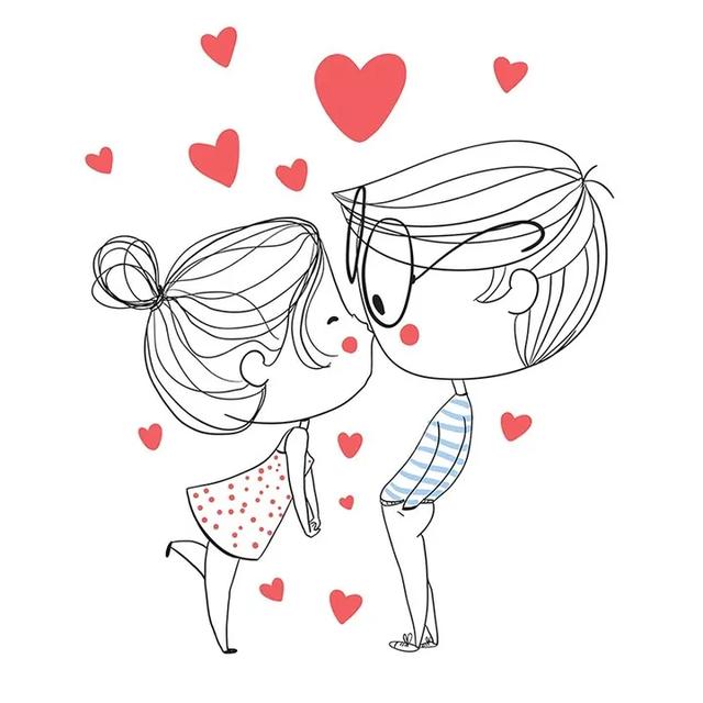 简单好看的简笔画可爱卡通（60张超Q超萌呆的简笔小可爱）(53)