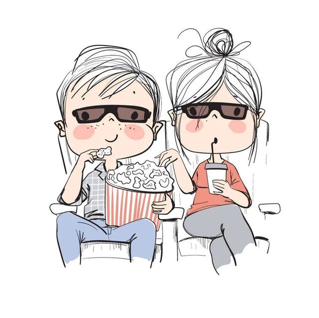 简单好看的简笔画可爱卡通（60张超Q超萌呆的简笔小可爱）(31)