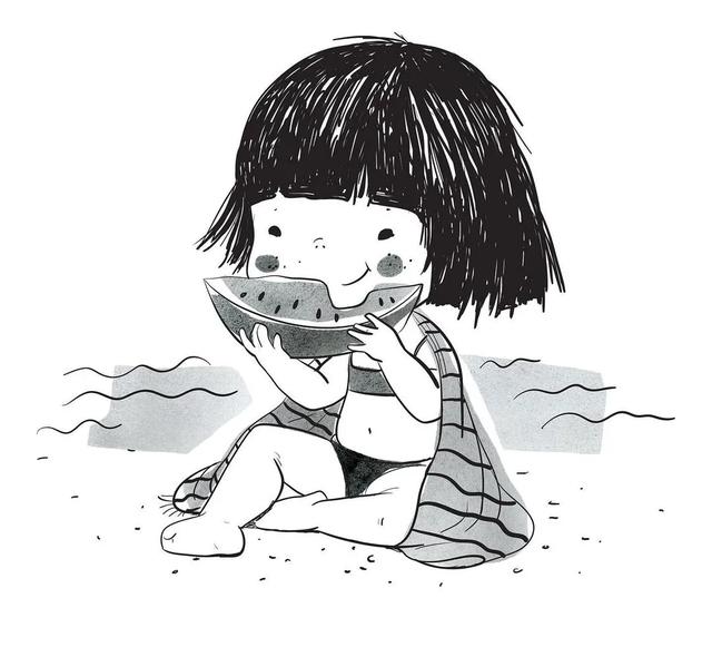 简单好看的简笔画可爱卡通（60张超Q超萌呆的简笔小可爱）(11)