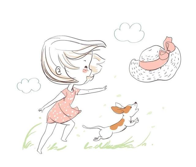 简单好看的简笔画可爱卡通（60张超Q超萌呆的简笔小可爱）(42)