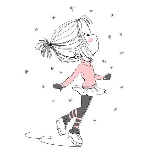 简单好看的简笔画可爱卡通（60张超Q超萌呆的简笔小可爱）(46)