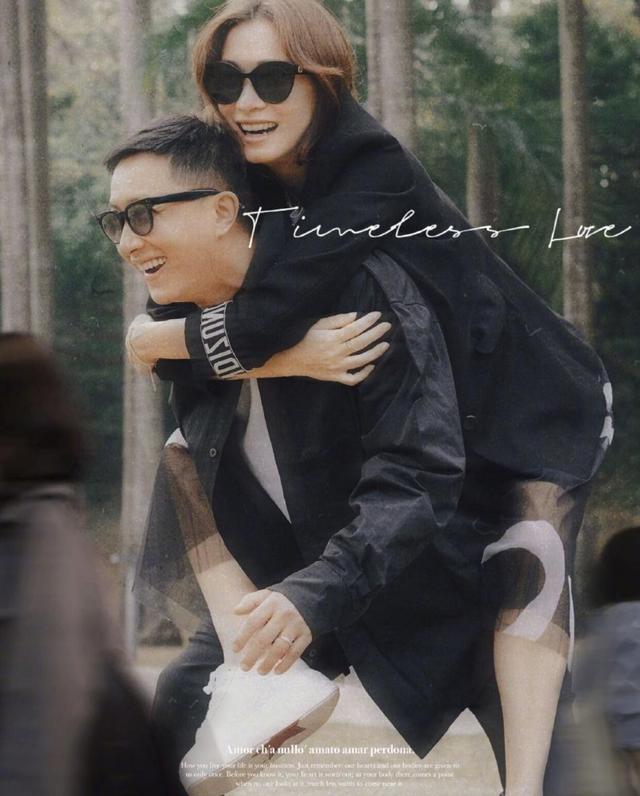 韩庚卢靖姗婚礼金在中去了吗(韩庚晒照庆祝结婚2周年)(2)