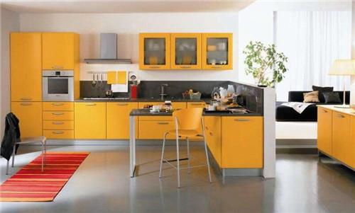 橱柜门板什么颜色大气（橱柜门板颜色要怎么挑选）(7)