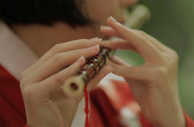 初学笛子基本吹奏技法教学（笛子入门基础教程）(3)