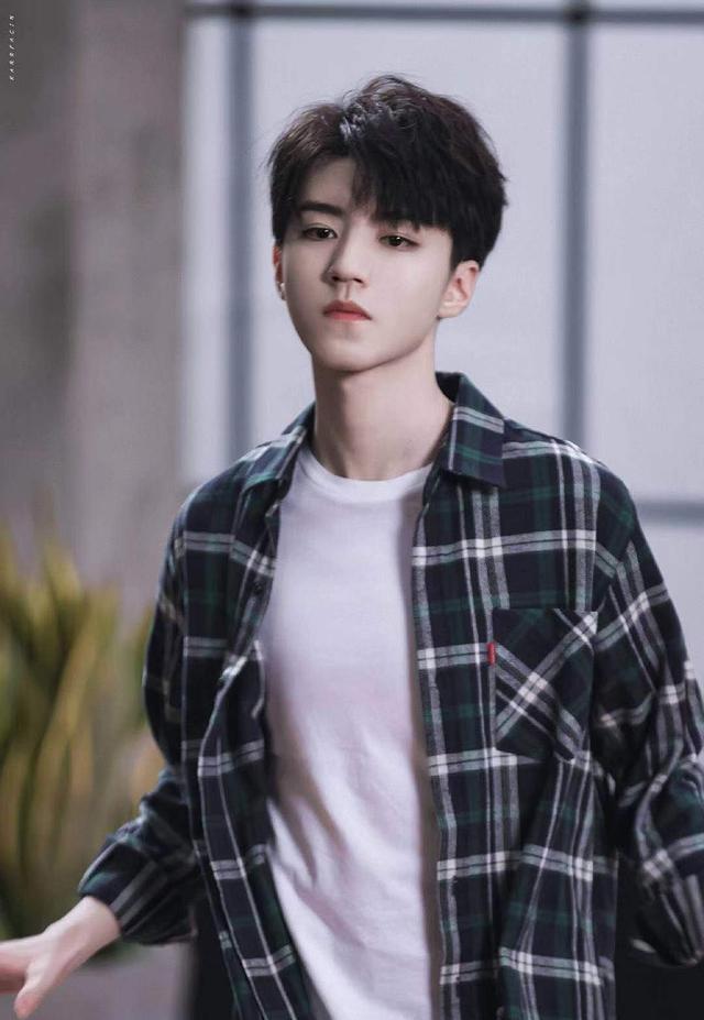 刘雯毛衣衬衫搭配(肖战学格子衬衫的时髦穿搭法)(25)