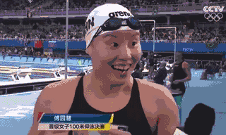 傅园慧谈对女儿的爱（专访杭州姑娘傅园慧）(4)