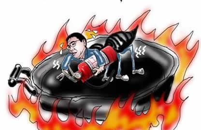 热锅上的蚂蚁(打一歇后语)