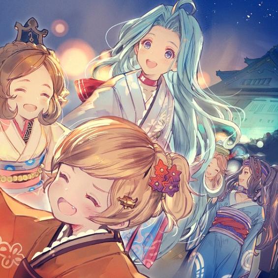 一款二次元的回合制手游日系卡牌（碧蓝幻想等爆款的日本手游大厂）(1)