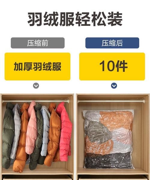 棉袄用真空压缩袋压缩好吗