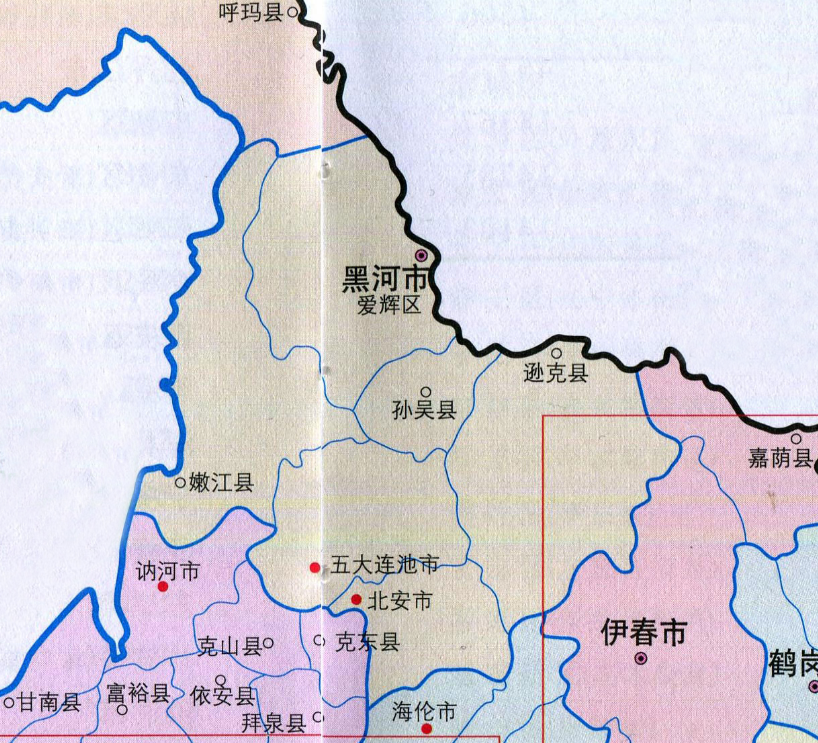 黑河市各区县人口排名(北安市属于哪个市管辖)(图3) 黑河市各区县人口排名(北安市属于哪个市管辖)(图3)