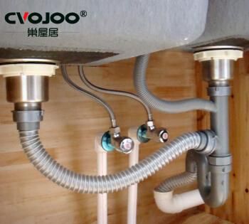 厨房塑料的下水管接头漏水怎么办