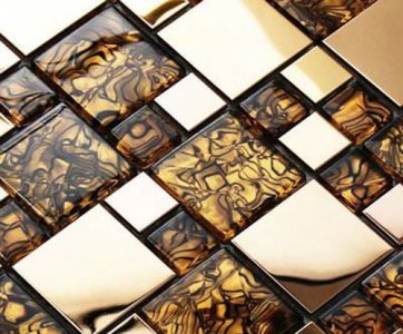 ​玻璃马赛克能用在地面么,玻璃马赛克用什么贴比较好