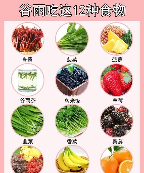 谷雨过后吃什么