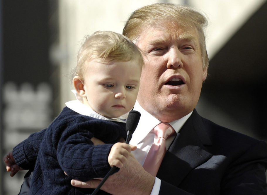 特朗普年轻时:帅气多金,军校里的“大众情人”,自认长得像猫王