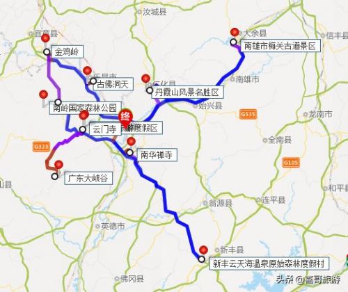 韶关旅游景点排名前十,韶关旅游景点哪里好玩-第1张图片-