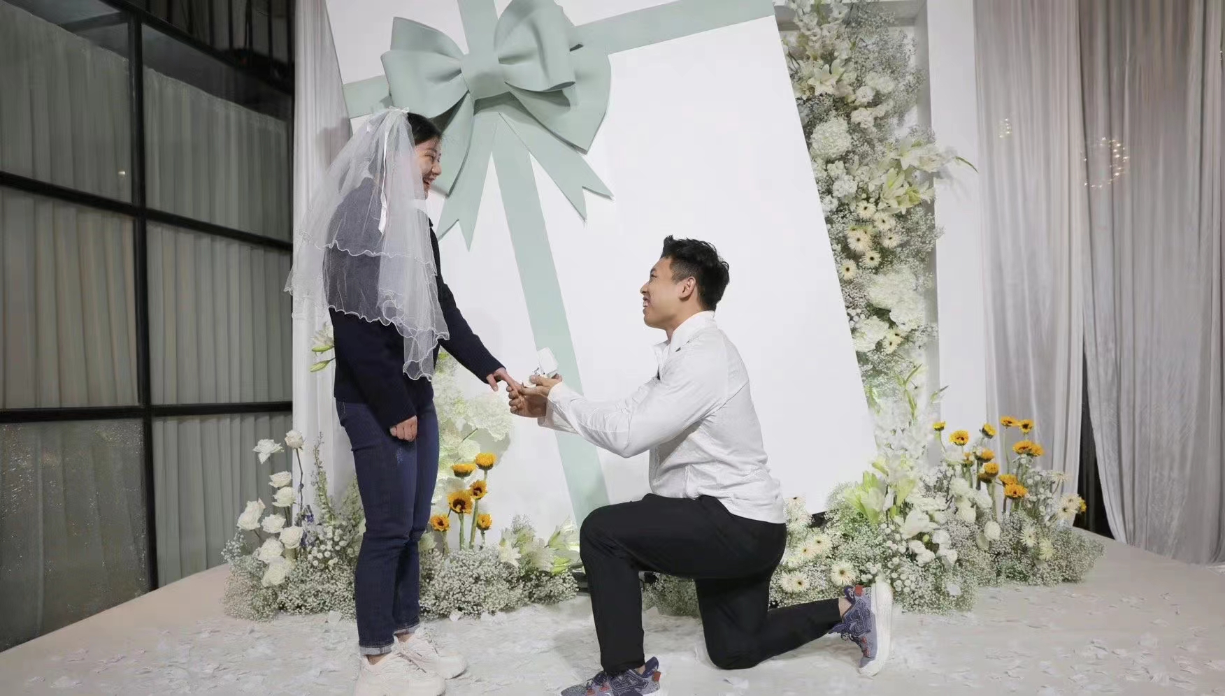 奥运冠军谌利军在长沙举办婚礼,奶奶说“再大的雪我也要来”