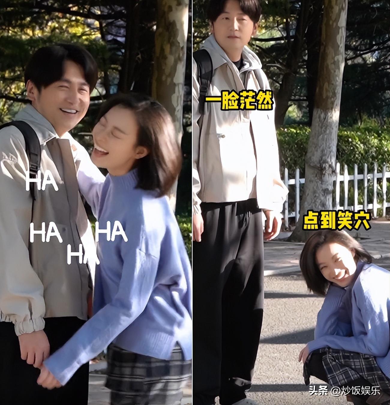 4岁倪妮片场狂吻雷佳音!事后狂笑太开心,男方已结婚12年"