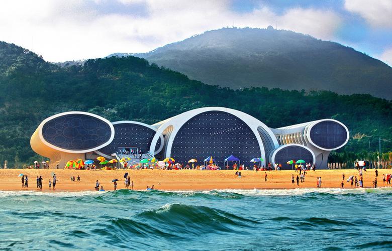 4、如果选择直接步行的话，我们的建议是先在市区乘坐公共交通工具到达海陵岛（当然了这并不是唯一的一个方式）。