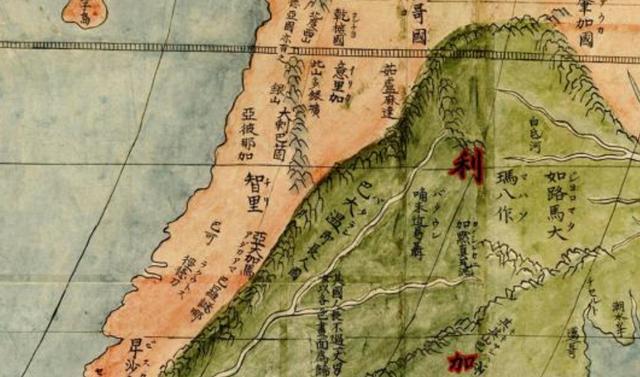 坤舆万国全图在哪被发现(通过古地图解读历史)(10)