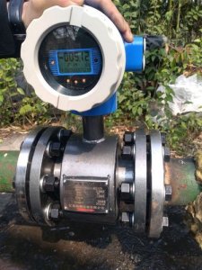 ​污水流量计怎样调流量(工业污水流量计)