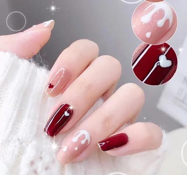 2023热门新年美甲款式造型，种草30款新年美甲高清美图