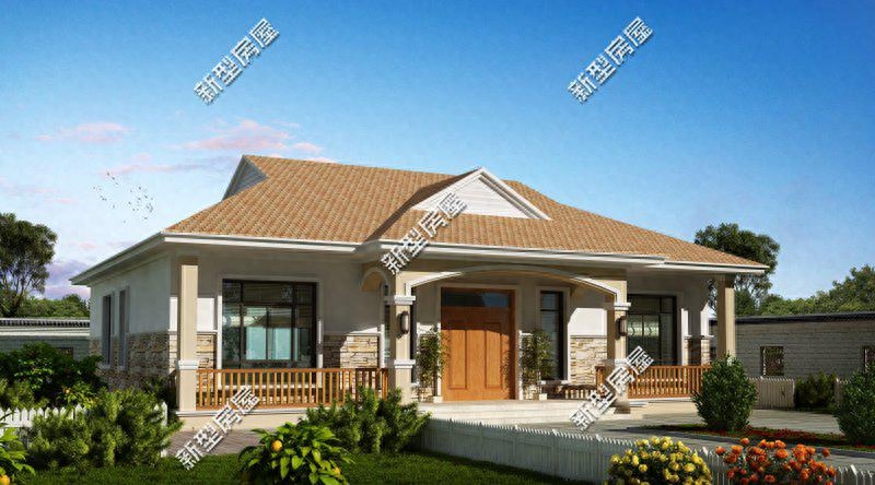 14套农村平房效果图,第3套好看又省钱,第12套中式小院太赞了