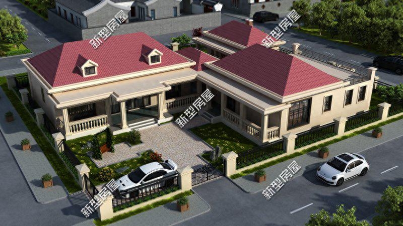 14套农村平房效果图,第3套好看又省钱,第12套中式小院太赞了