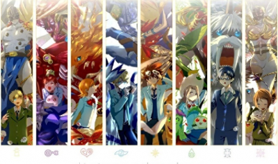 ​数码宝贝，八大徽章代表八个不同的意义