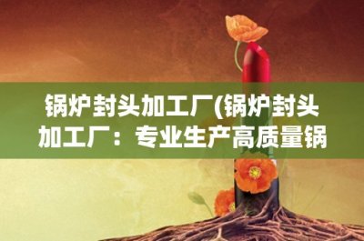 ​锅炉封头加工厂(锅炉封头加工厂：专业生产高质量锅炉封头的厂家)