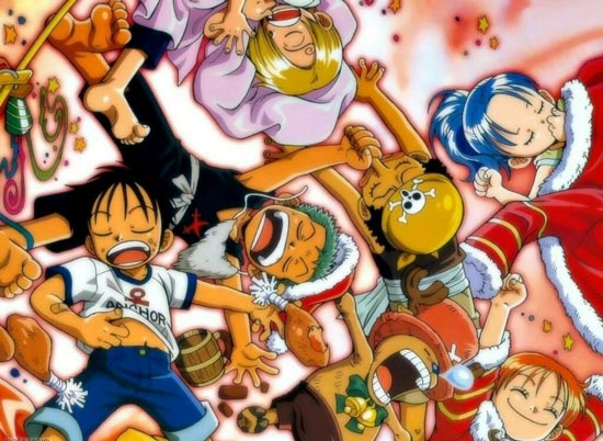 草帽海贼团全员睡觉