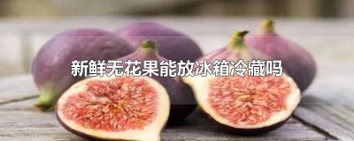 ​新鲜无花果能放冰箱冷藏吗 新鲜无花果能放冰箱冷藏吗多久