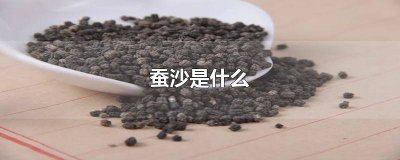 ​蚕沙的沙是哪个沙 沙蚕长什么样子