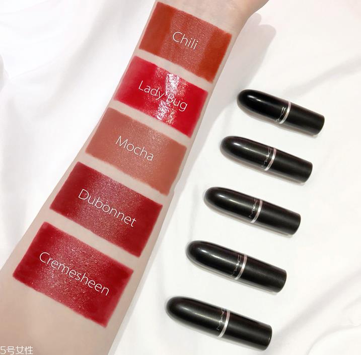 mac秋冬色号推荐 五只自带秋冬感的mac口红 mac秋冬色号推荐 五只自带秋冬感的mac口红