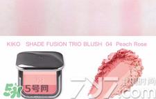 KIKO三色腮红怎么样 KIKO三色腮红试色图片 KIKO三色腮红怎么样 KIKO三色腮红试色图片