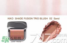 KIKO三色腮红怎么样 KIKO三色腮红试色图片 KIKO三色腮红怎么样 KIKO三色腮红试色图片