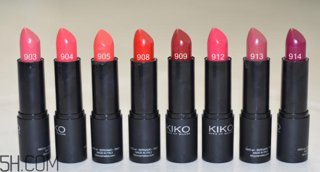 Kiko 17年新系列509试色 红豆奶茶真人色号展示