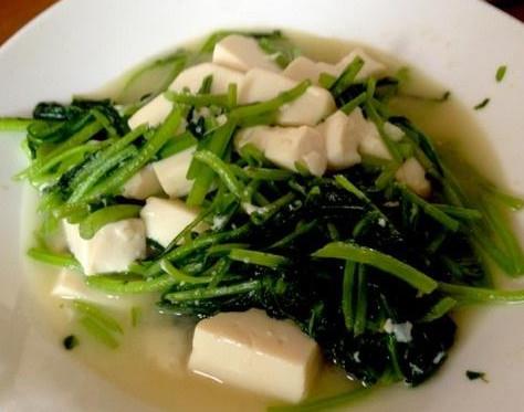 茼蒿能和豆腐一起吃吗？茼蒿可以和豆腐同炒吗