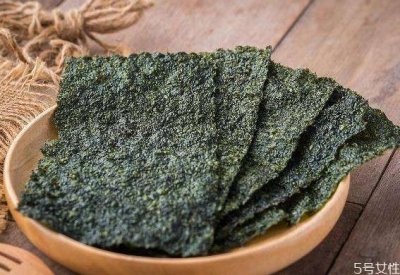 ​海苔属于什么类食品 海苔算海鲜忌口类的吗