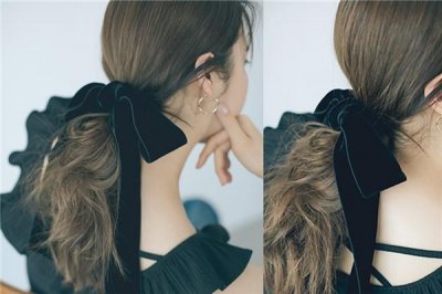 ​甜美发型怎么扎 3款清新甜美卷发扎法