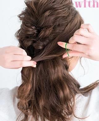 约会发型编发图片 手残党超快上手编发技巧