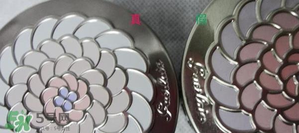 娇兰幻彩流星粉球真假辨别对比图