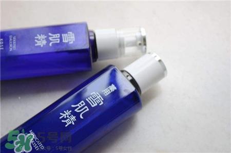 雪肌精白瓶好还是蓝瓶好?雪肌精蓝瓶和白瓶区别