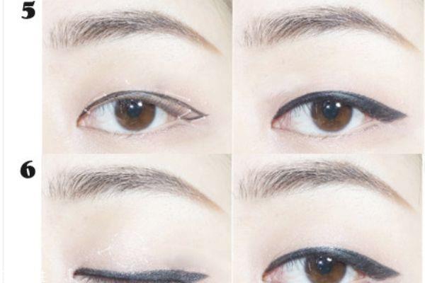 单眼皮女生怎么画眼妆 各种眼形眼线画法 单眼皮女生怎么画眼妆 各种眼形眼线画法